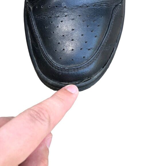 Nike Air Jordan 1 Mid 'Speckle' Size 8.5 Black - Picture 11 of 16